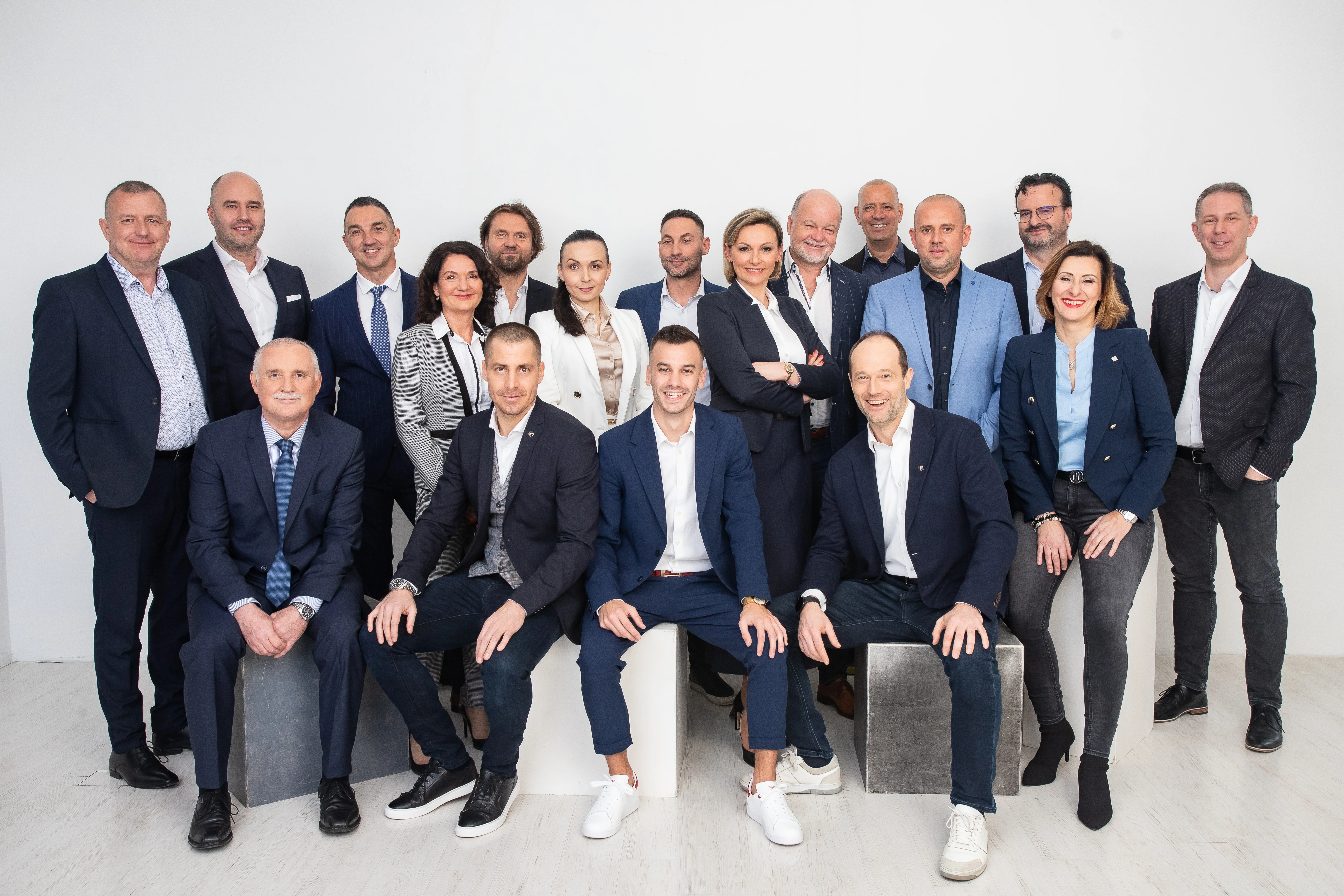 Duna House franchise partneri csapatfotó.