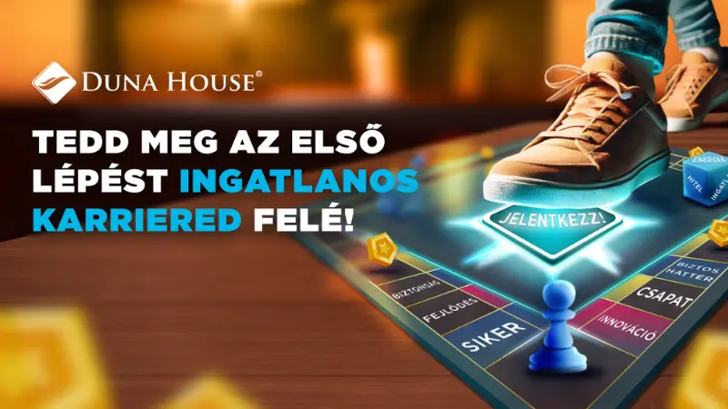 Tedd meg az első lépést ingatlanos karriered felé!